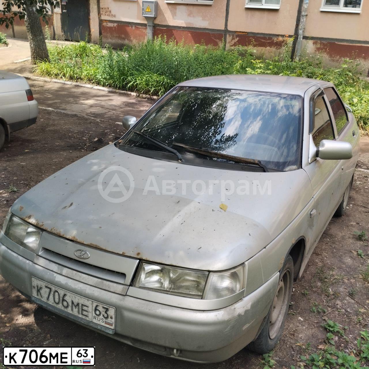 Фото автомобиля LADA 2110, 2003 — госномер К706МЕ63. Цвет: СВЕТЛО-СЕРЕБРИСТЫЙ-МЕТАЛЛИК