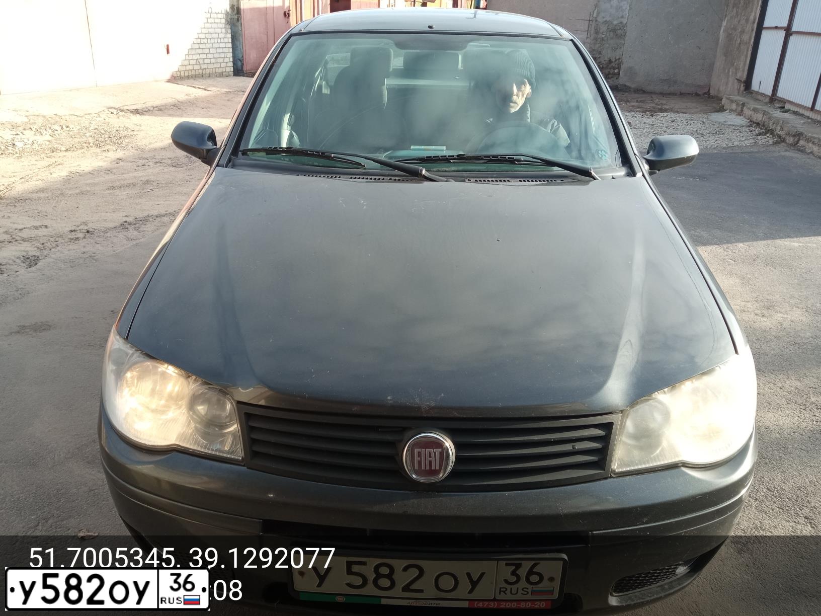 Фото автомобиля FIAT ALBEA, 2008 — госномер Н730ВВ702