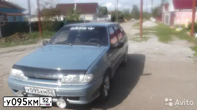 Фото автомобиля LADA 2114 SAMARA, 2002 — госномер Р569ОА152. Цвет: СЕРО-ЖЕЛТЫЙ