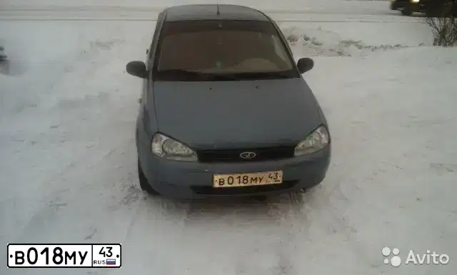 Фото автомобиля ВАЗ 11183 LADA KALINA, 2006 — госномер О138РР159. Цвет: СЕРО-СИНИЙ