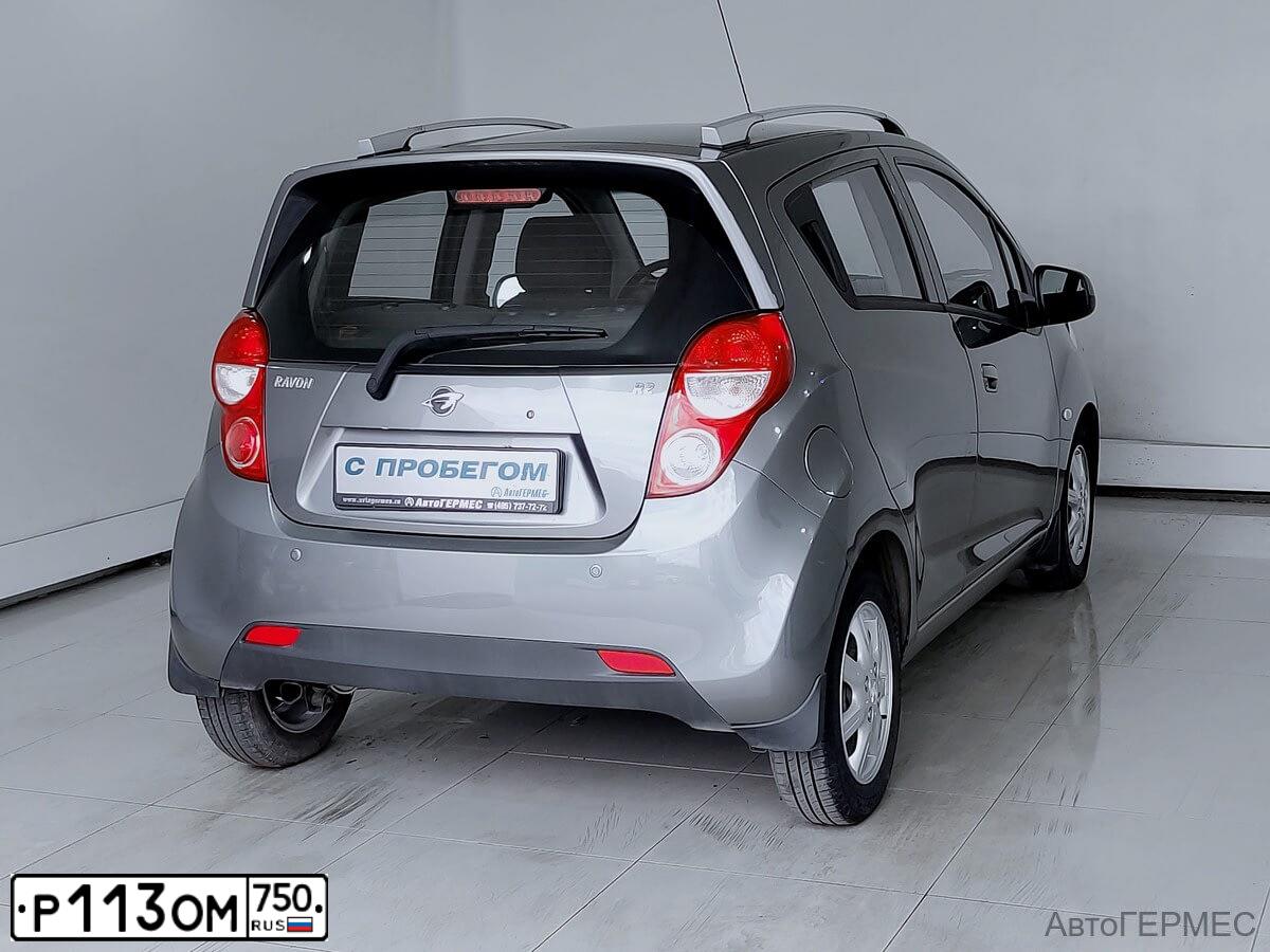 Фото автомобиля RAVON R2, 2016 — госномер В190ЕХ977. Цвет: ТЕМНО-СЕРЫЙ