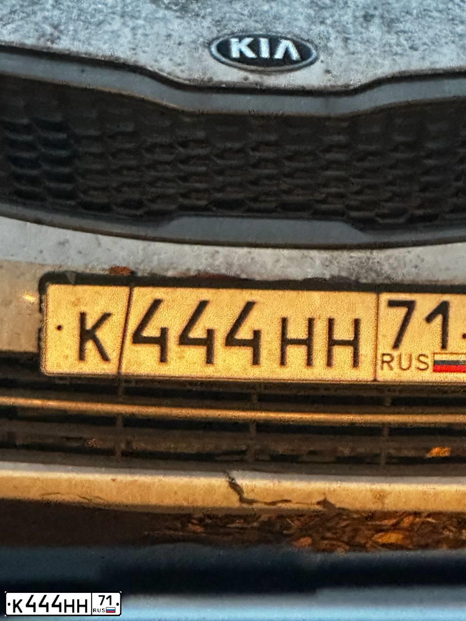 Фото автомобиля UAZ 3741, 2007 — госномер К444НН71. Цвет: ПЕСОЧНЫЙ