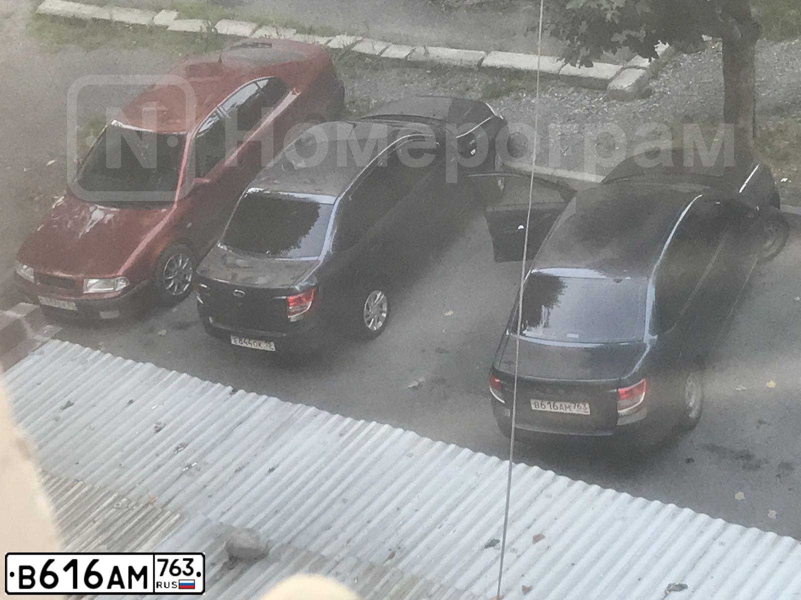 Фото автомобиля LADA GRANTA, 2019 — госномер Е807ХМ156. Цвет: СЕРЕБРИСТО-ТЕМНО СЕРЫЙ