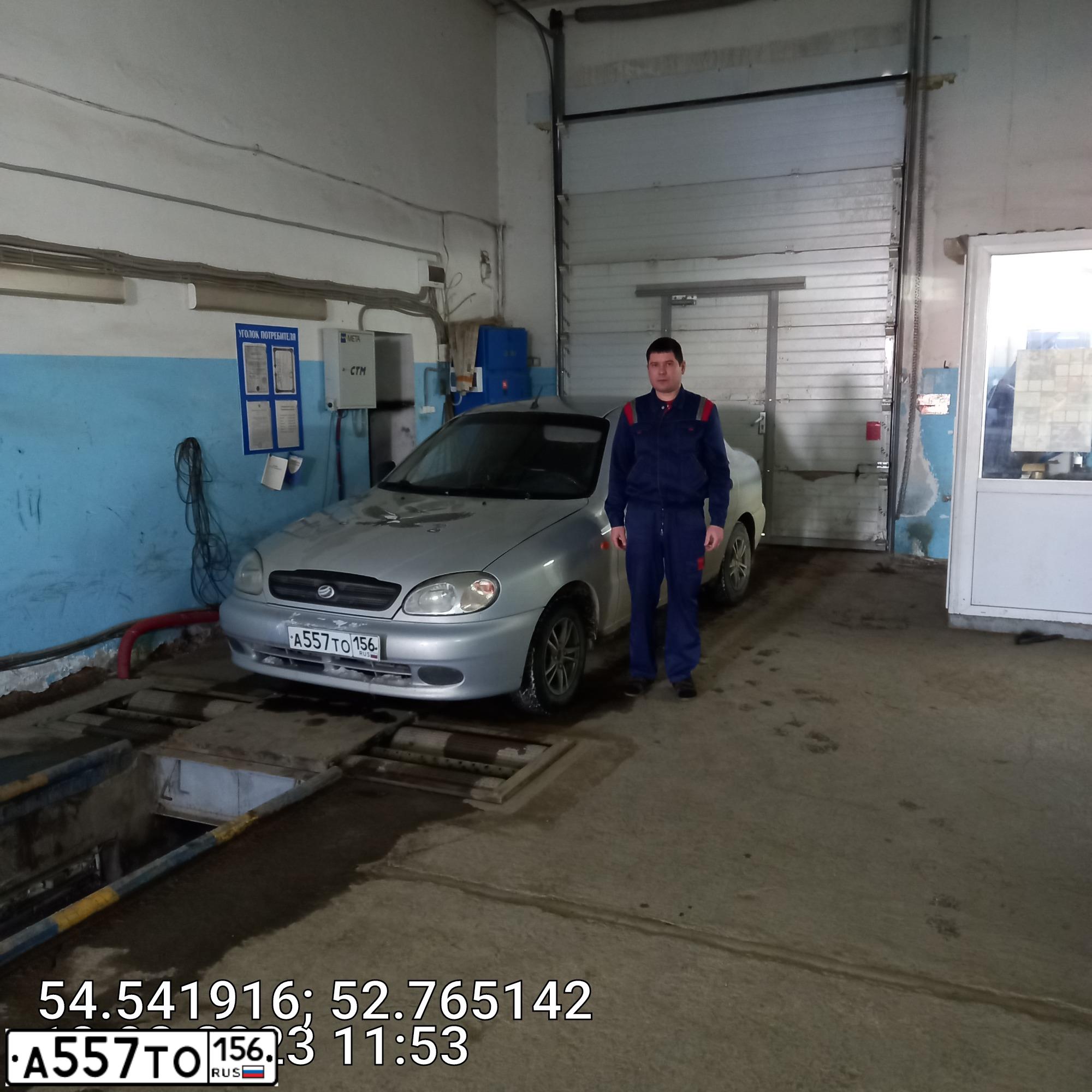 Фото автомобиля ZAZ CHANCE, 2011 — госномер М581КР716. Цвет: Серебристый