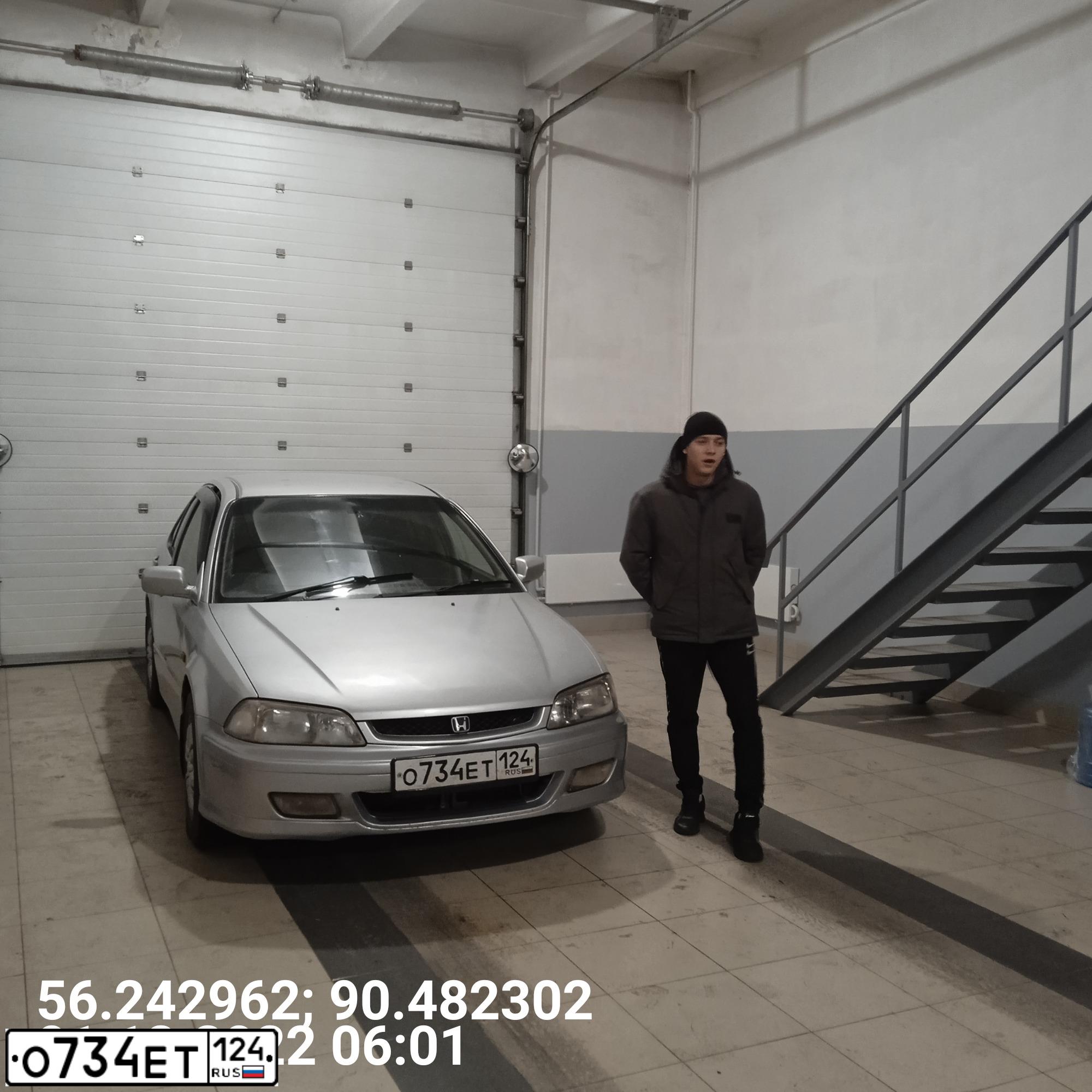 Фото автомобиля HONDA TORNEO, 2000 — госномер В885ТР124
