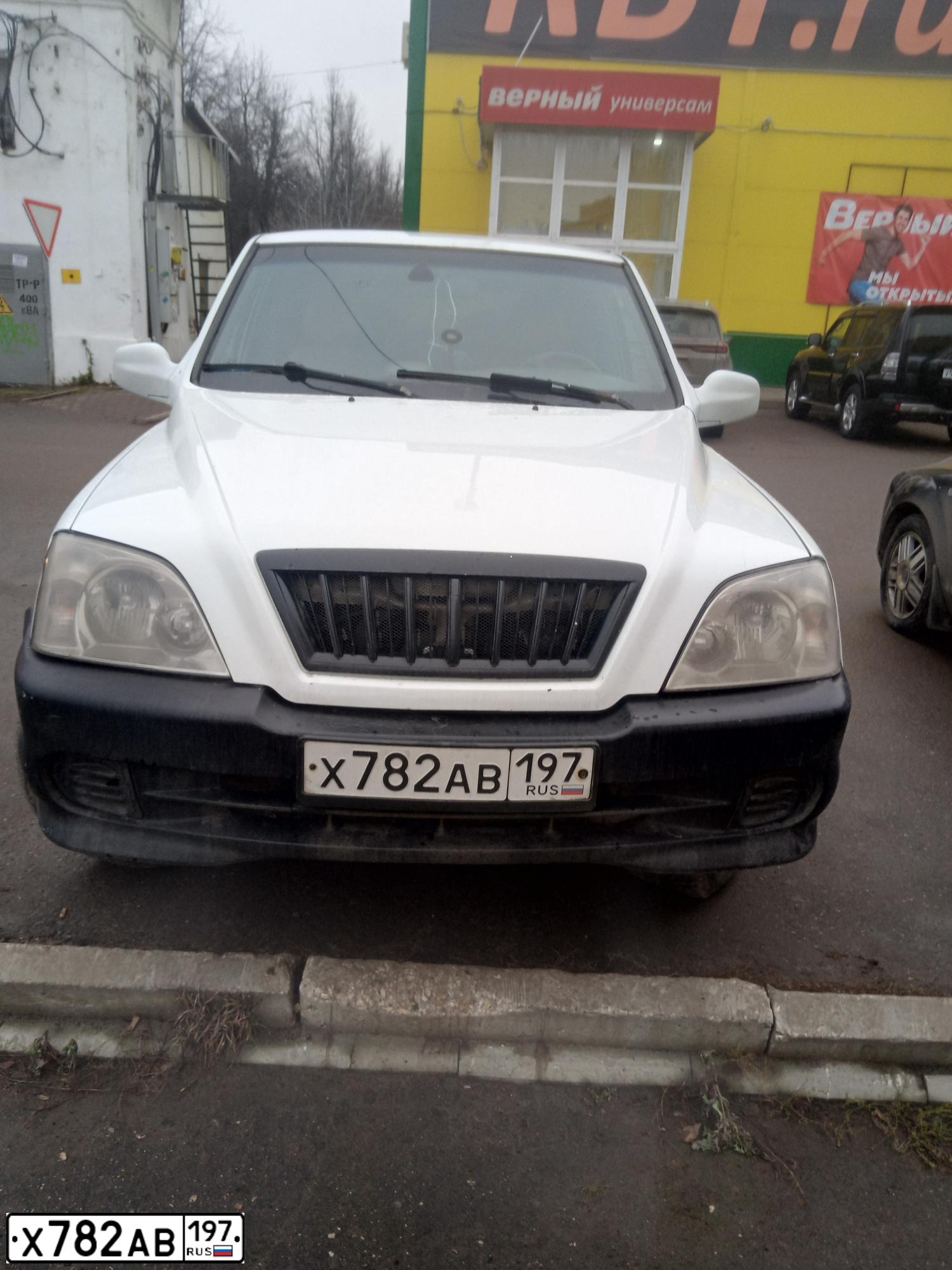 Фото автомобиля TAGAZ ROAD PARTNER, 2010 — госномер Х782АВ197. Цвет: Белый