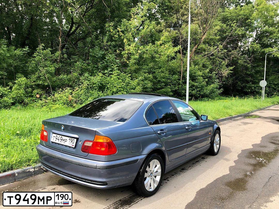 Фото автомобиля BMW SERIE 3, 2000 — госномер М951КА134