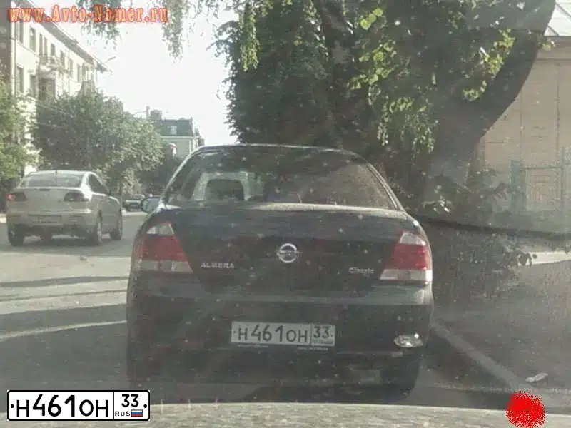 Фото автомобиля NISSAN ALMERA, 2007 — госномер Е651ОЕ126. Цвет: ЧЕРНЫЙ