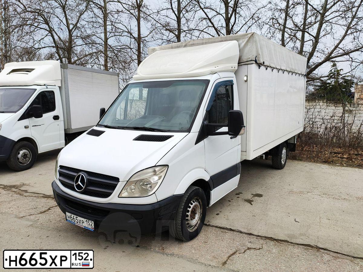 Фото автомобиля MERCEDES SPRINTER, 2007 — госномер К309АХ82. Цвет: Белый