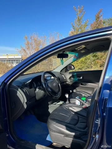 Фото автомобиля KIA CEE'D, 2008 — госномер Н484СР159. Цвет: синий