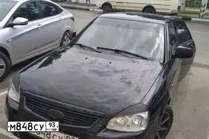 Фото автомобиля LADA PRIORA, 2010 — госномер М703РТ126. Цвет: Темно-зеленый