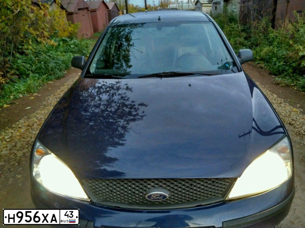 Фото автомобиля FORD MONDEO, 2001 — госномер Н634ОЕ159. Цвет: ТЕМНО-СИНИЙ