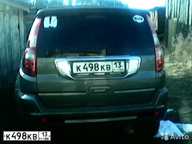 Фото автомобиля GREAT WALL HOVER, 2008 — госномер К498КВ13. Цвет: СЕРЫЙ