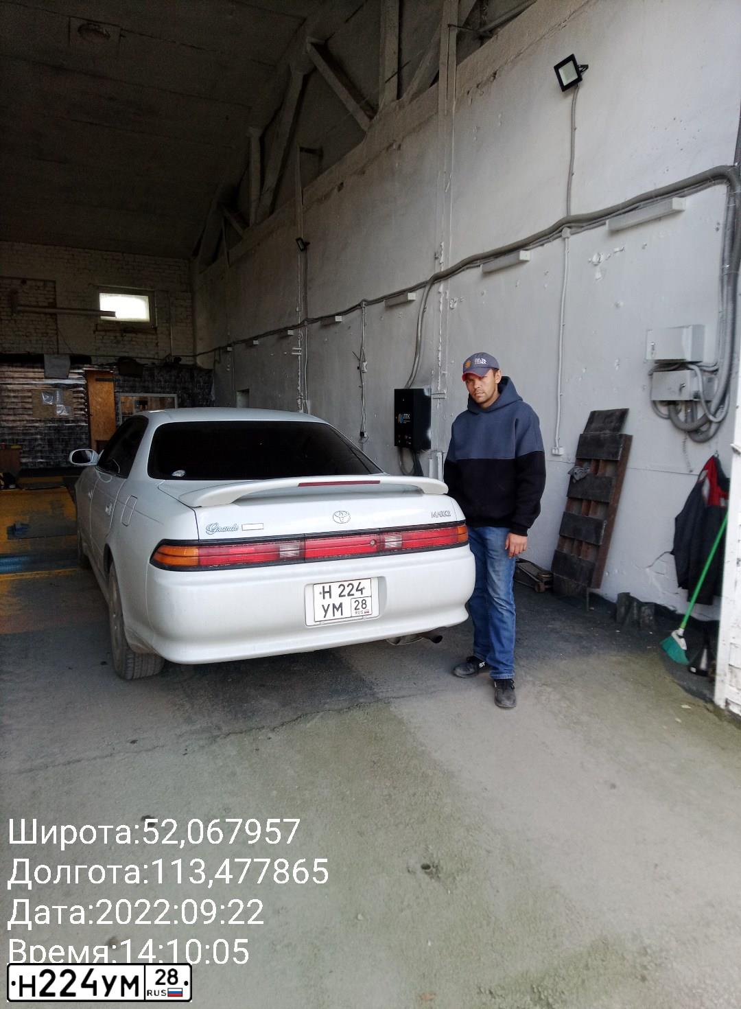 Фото автомобиля TOYOTA MARK II, 1986 — госномер О644ВО75