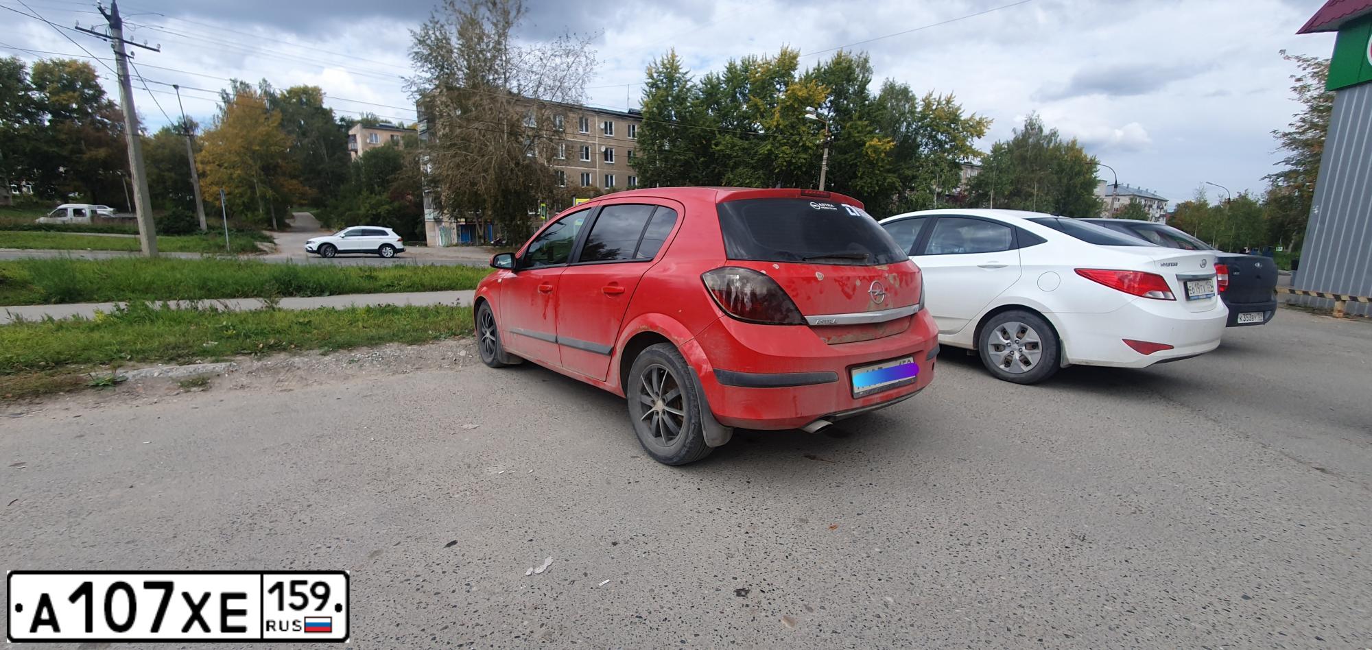 Фото автомобиля ОРЕL-АSТRА, 2004 — госномер А107ХЕ159