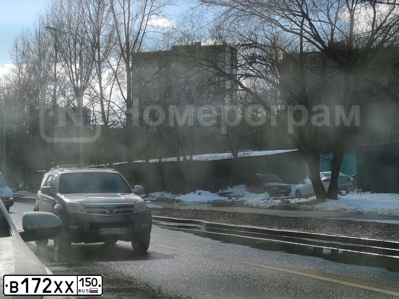 Фото автомобиля GREAT WALL HOVER, 2009 — госномер В172ХХ150. Цвет: СЕРЫЙ