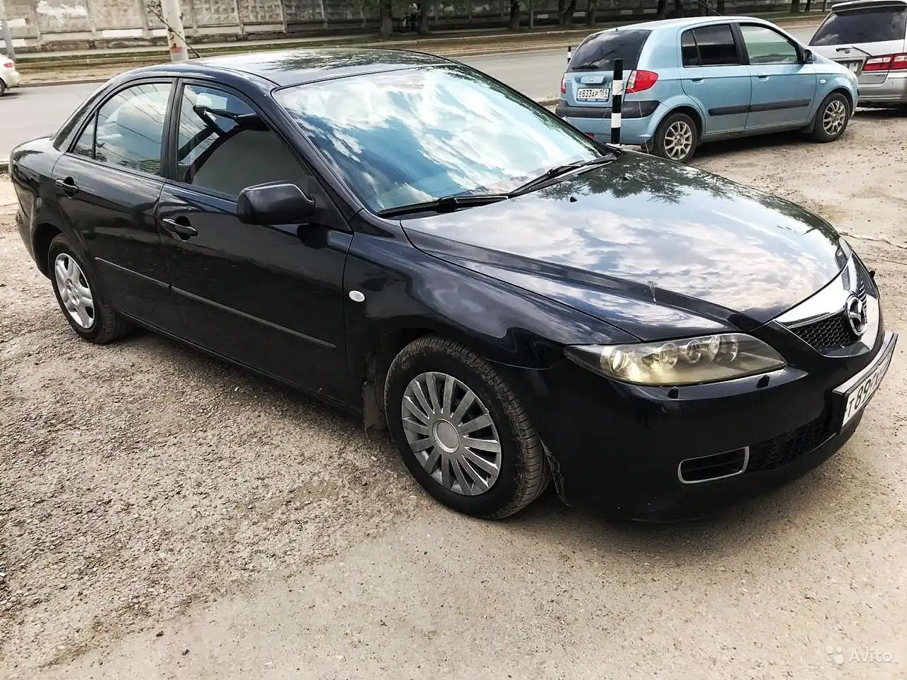 Фото автомобиля MAZDA 6, 2006 — госномер У078НХ55. Цвет: ЧЕРНЫЙ