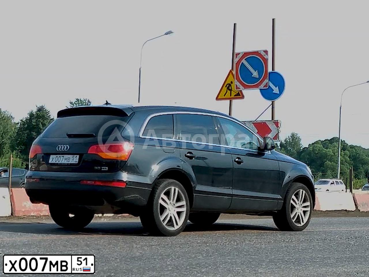 Фото автомобиля TOYOTA CAMRY, 2000 — госномер Х007МВ51. Цвет: ЧЕРНЫЙ