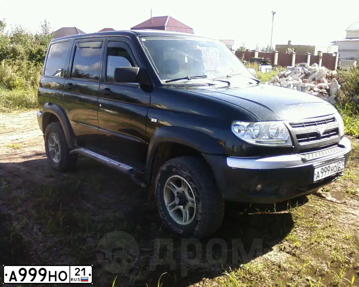 Фото автомобиля UAZ 3163 PATRIOT, 2005 — госномер В725УУ21. Цвет: АВАНТЮРИН МЕТАЛЛИК