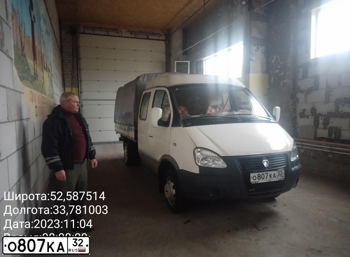 Фото автомобиля GAZ 3302 EL, 2005 — госномер А051МР57. Цвет: Белый