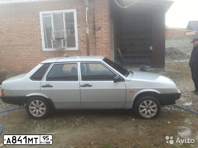 Фото автомобиля LADA 2109 SAMARA, 1998 — госномер М451МТ34. Цвет: СЕРЕБРИСТО-ГОЛУБОЙ