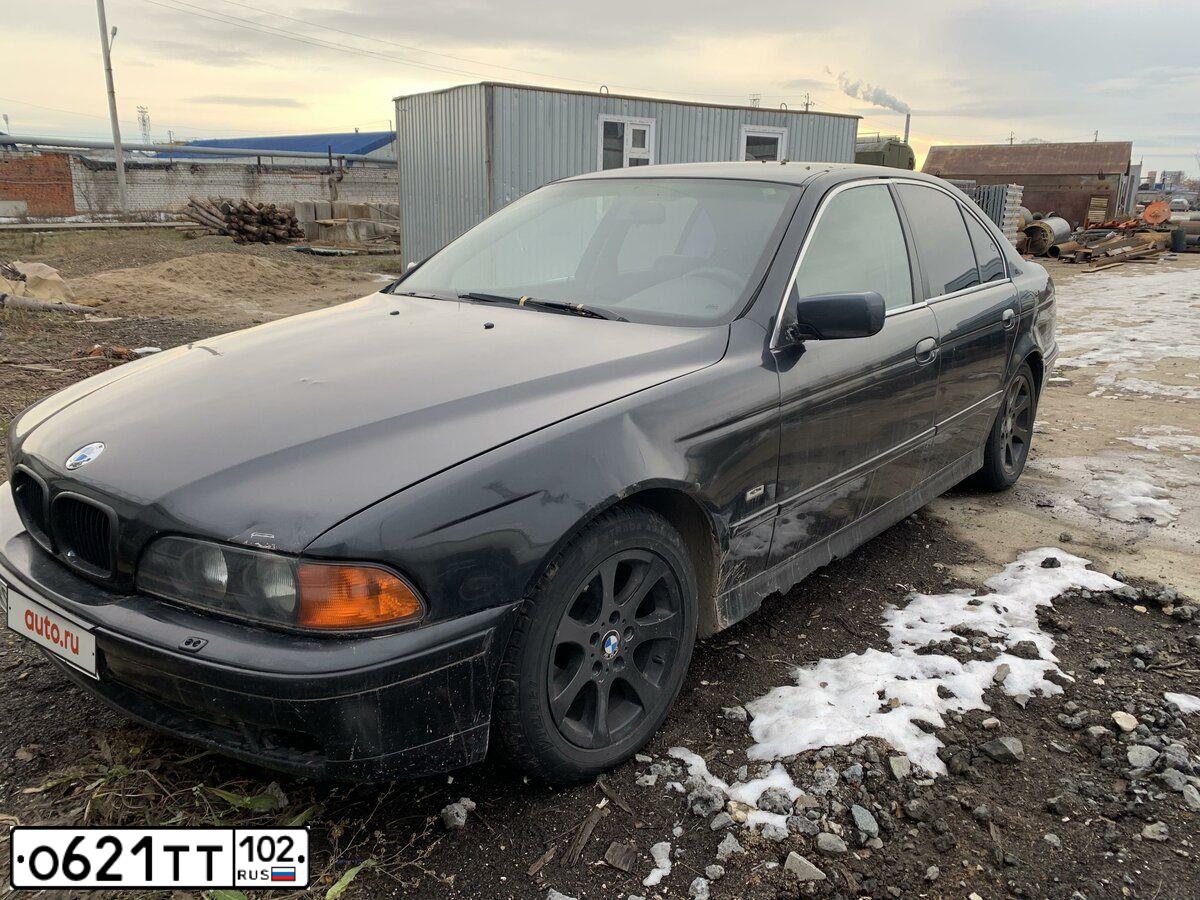 Фото автомобиля BMW SERIE 5, 2000 — госномер Е777ЕК02. Цвет: ЧЕРНЫЙ