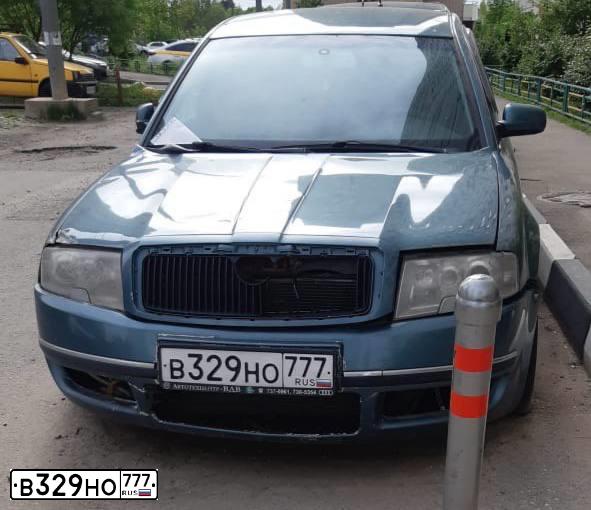 Фото автомобиля SKODA SUPERB, 2006 — госномер В329НО777. Цвет: ЗЕЛЕНЫЙ