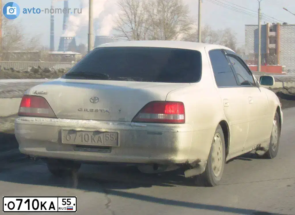 Фото автомобиля TOYOTA CRESTA, 1997 — госномер О710КА55
