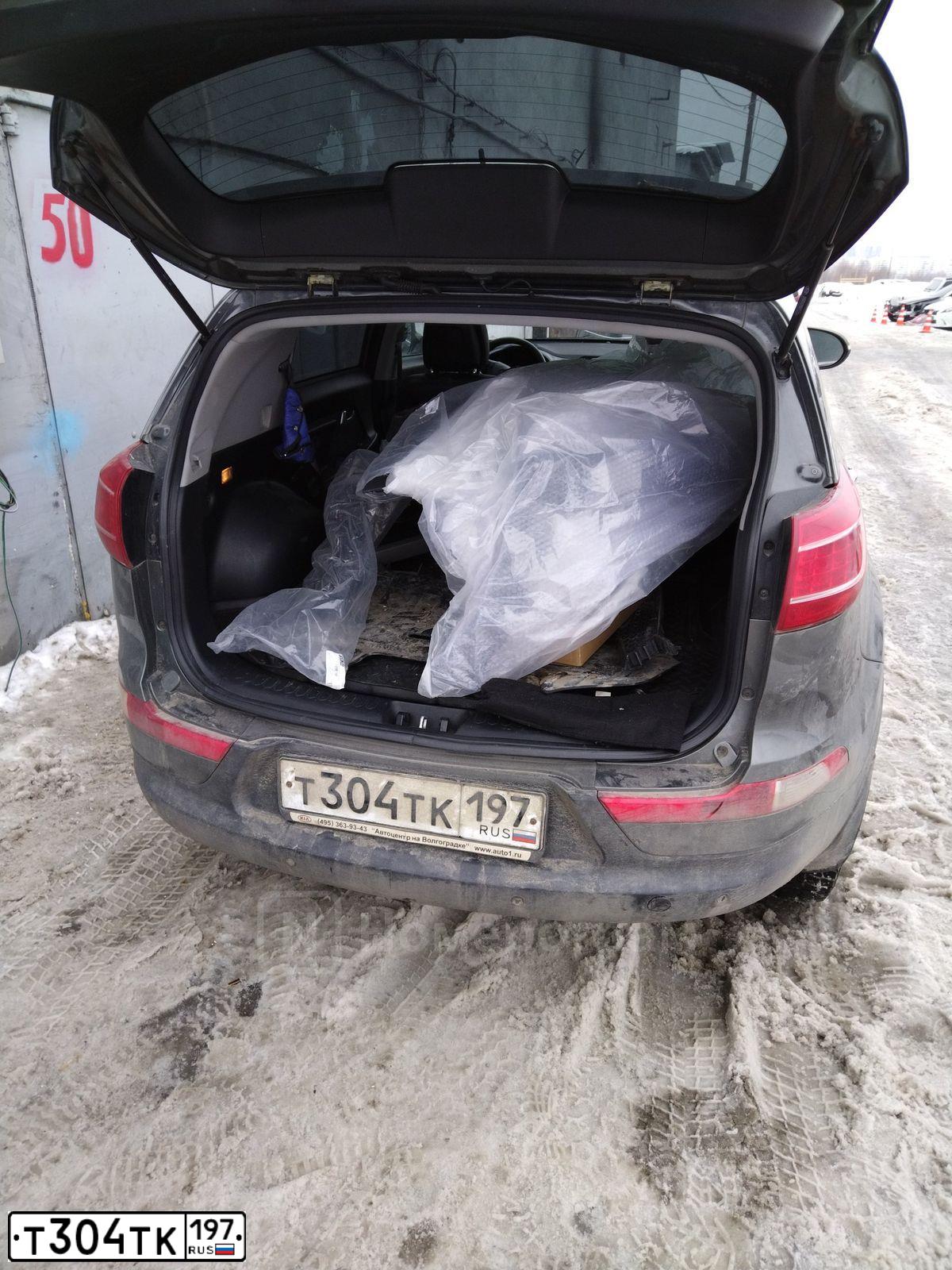 Фото автомобиля KIA SPORTAGE, 2011 — госномер В280ТР37. Цвет: Серый