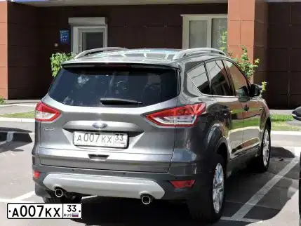 Фото автомобиля FORD KUGA, 2013 — госномер Х765ТР33