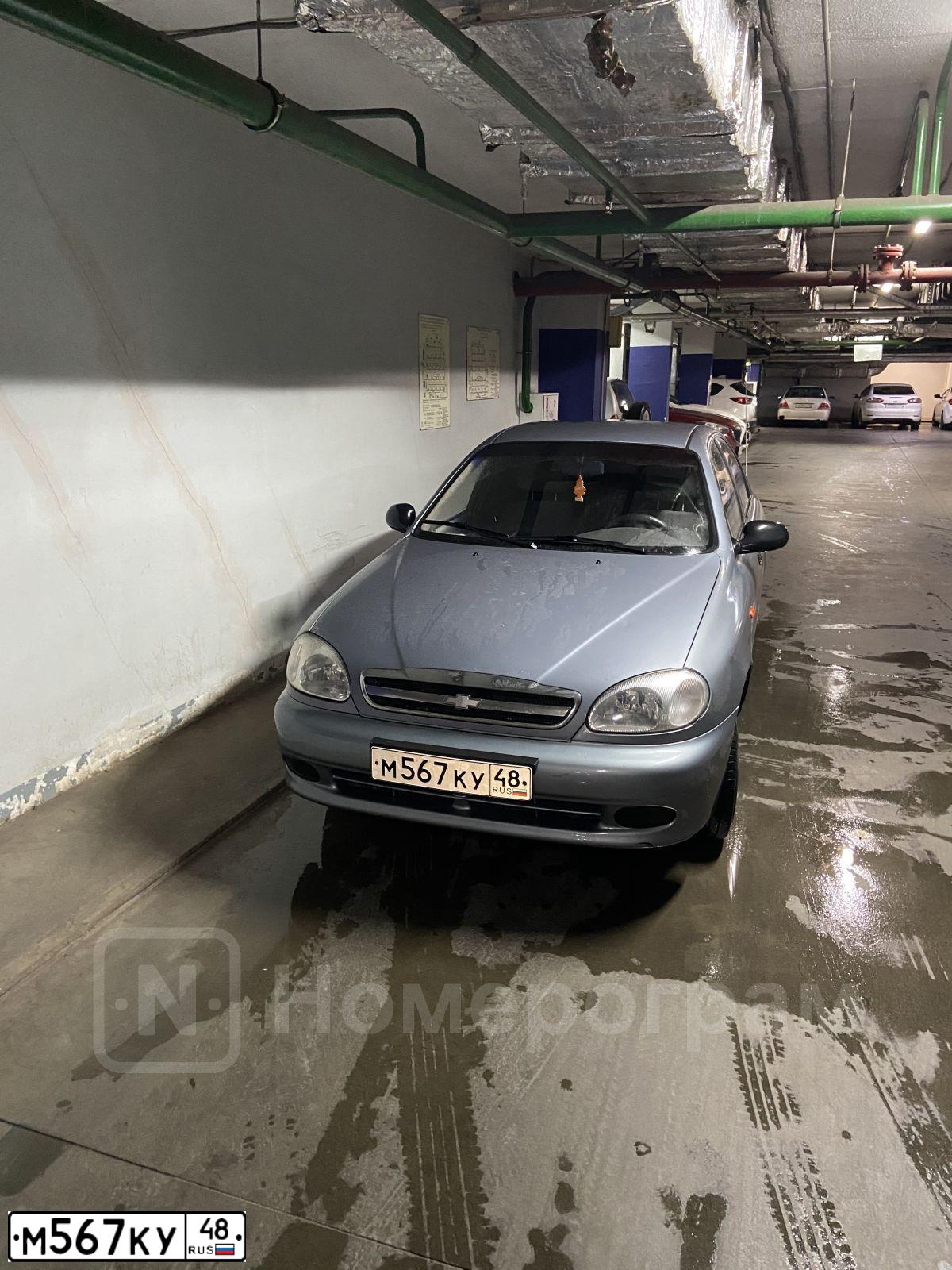 Фото автомобиля LADA 2105, 2007 — госномер М567КУ48. Цвет: синий