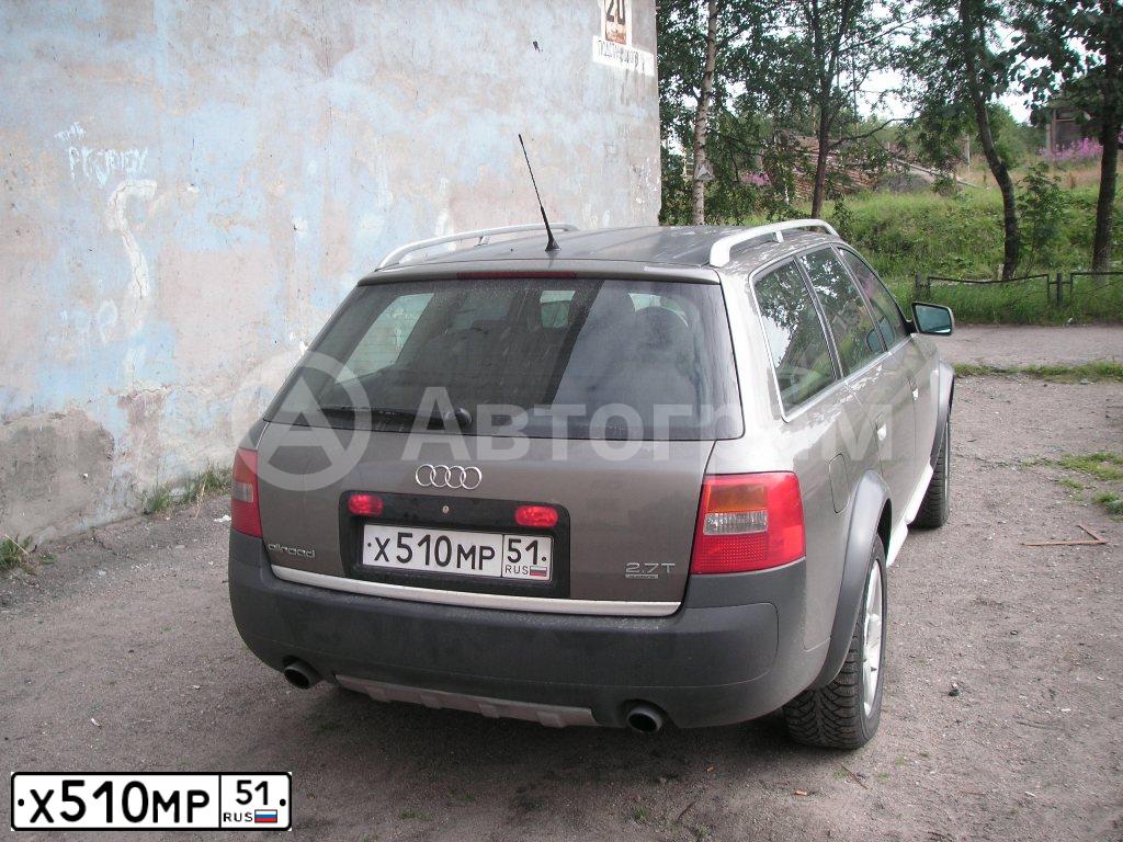 Фото автомобиля AUDI A6, 2003 — госномер Х510МР51. Цвет: БЕЖЕВЫЙ