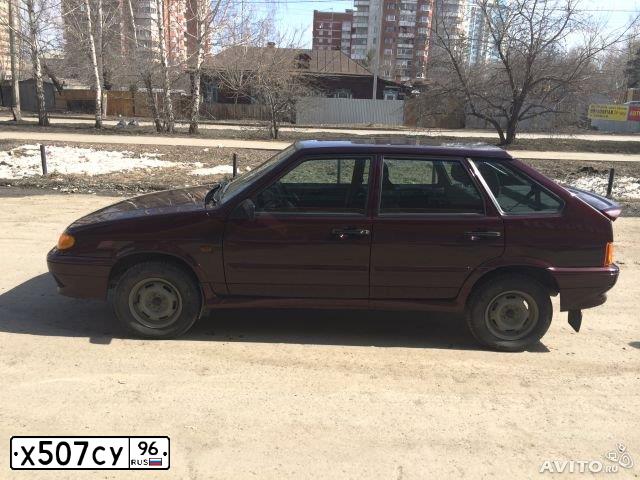 Фото автомобиля LADA 2114 SAMARA, 2013 — госномер Х507СУ96. Цвет: ТЕМНО-КРАСНЫЙ