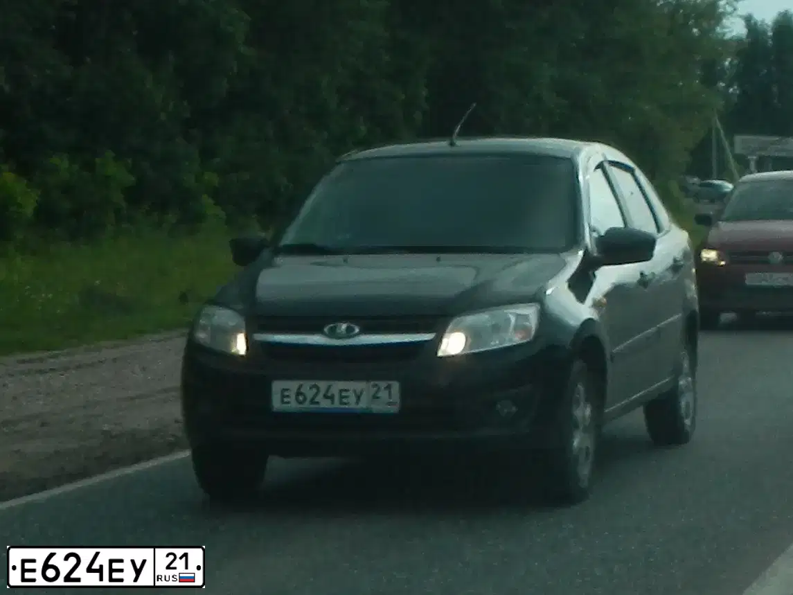 Фото автомобиля LADA 2191 GRANTA, 2014 — госномер Е624ЕУ21