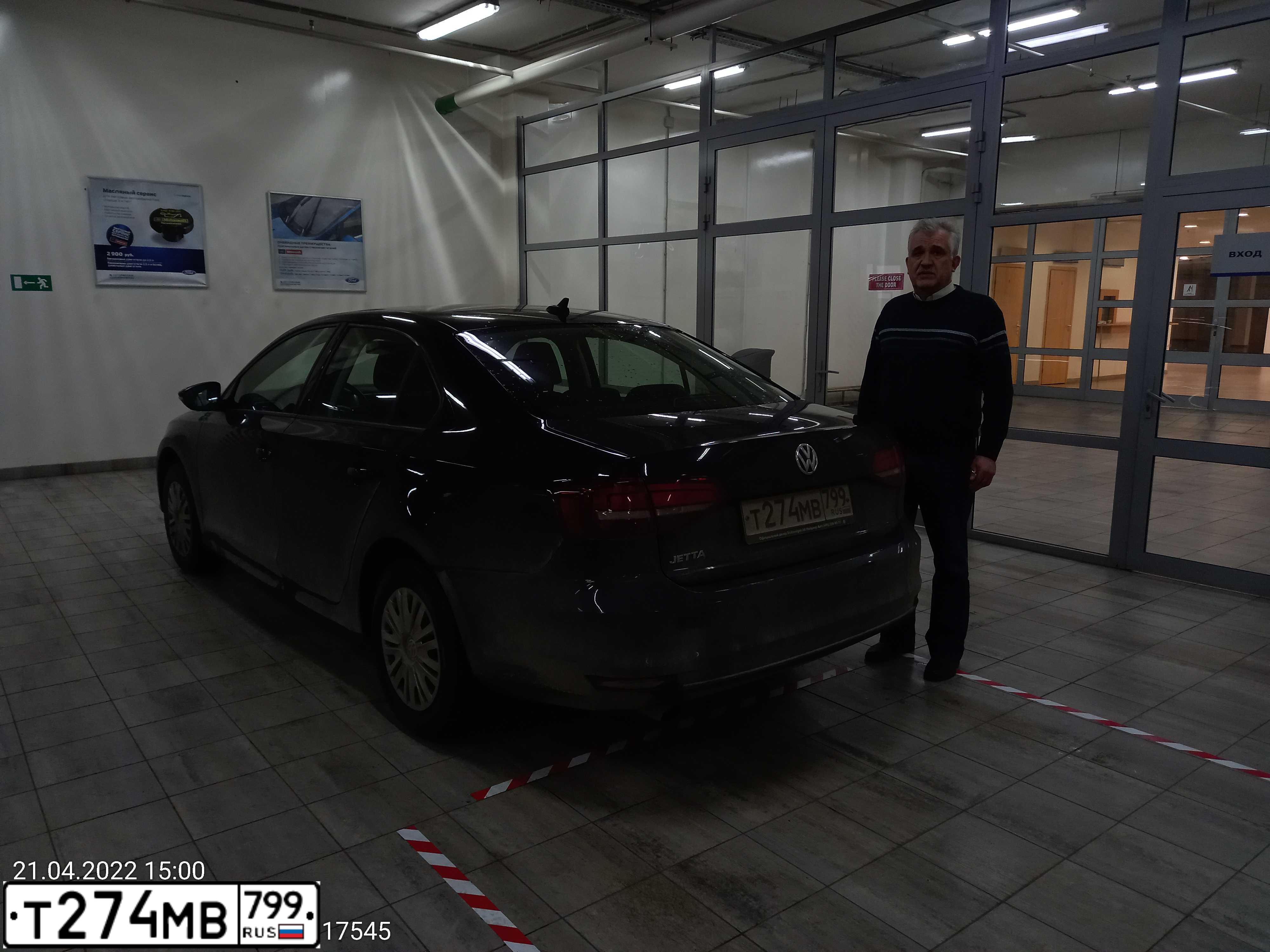 Фото автомобиля VOLKSWAGEN JETTA, 2018 — госномер Т274МВ799