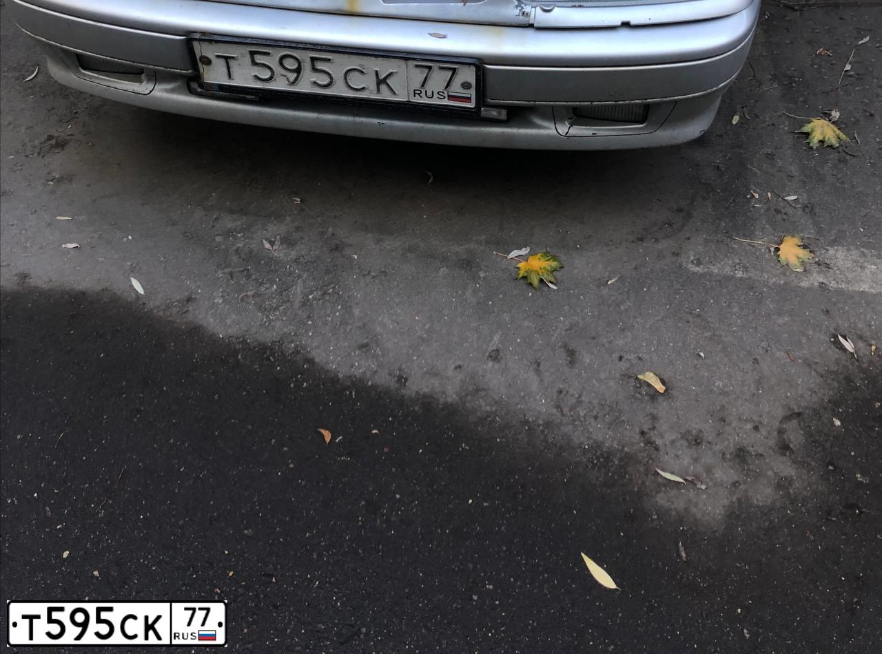 Фото автомобиля LADA 2109 SAMARA, 1994 — госномер Т595СК77. Цвет: СЕРЫЙ