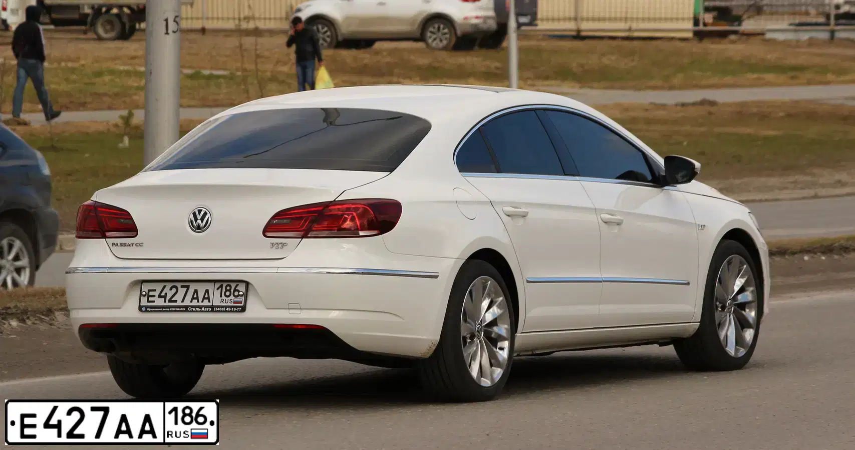 Фото автомобиля VOLKSWAGEN PASSAT CC, 2012 — госномер Е552ТУ186
