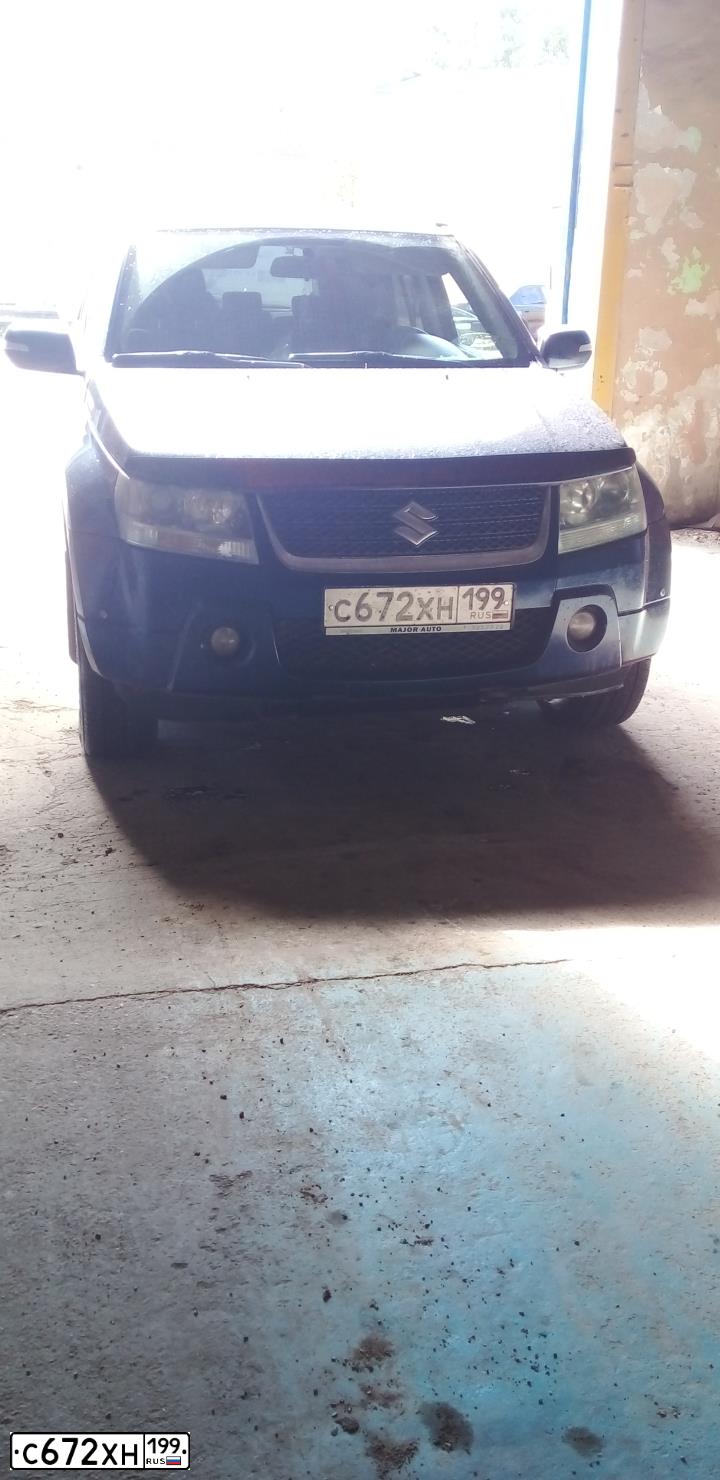 Фото автомобиля SUZUKI /GRAND/ VITARA, 2008 — госномер С672ХН199. Цвет: СИНИЙ