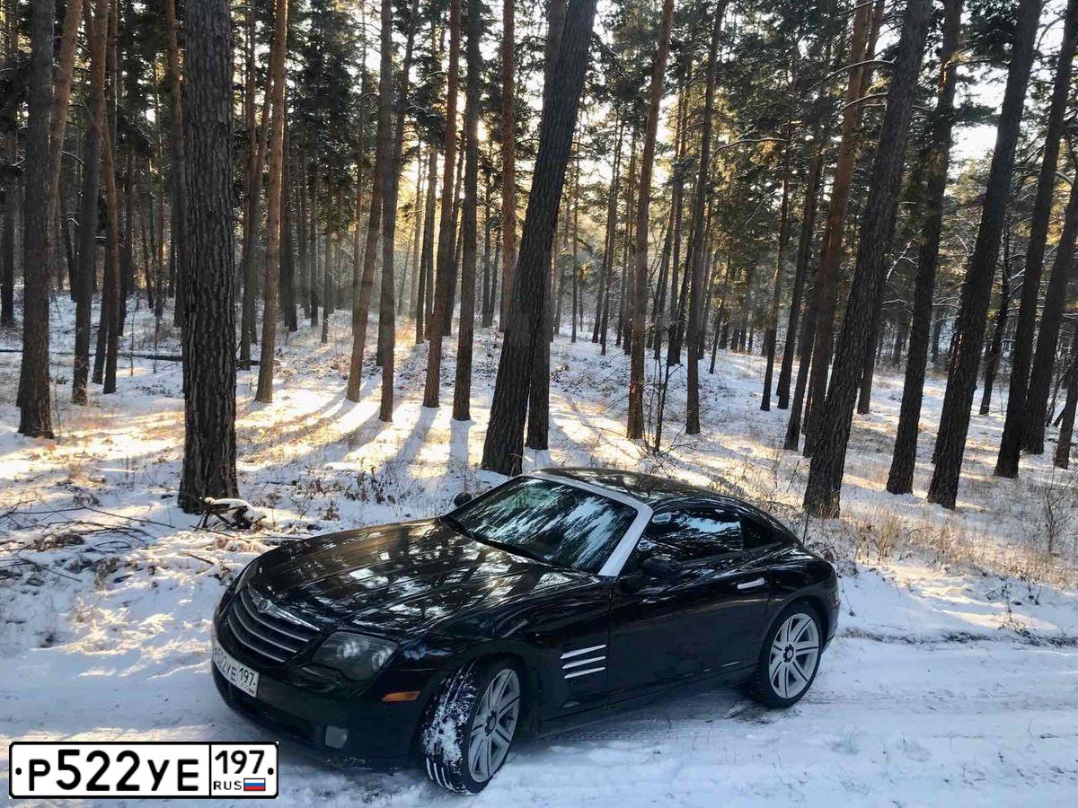 Фото автомобиля CHRYSLER CROSSFIRE, 2003 — госномер Е507ЕМ977
