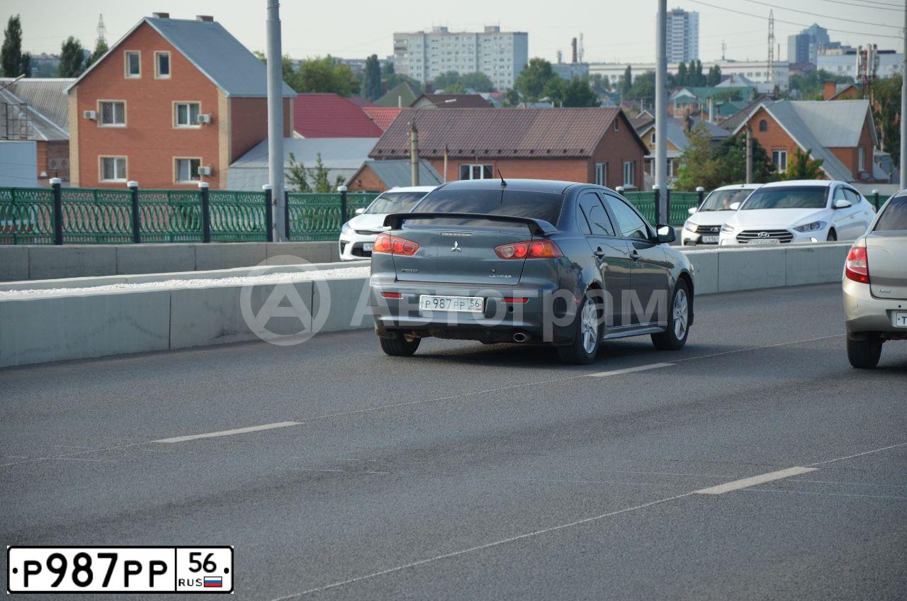 Фото автомобиля MITSUBISHI LANCER, 2008 — госномер Р987РР56
