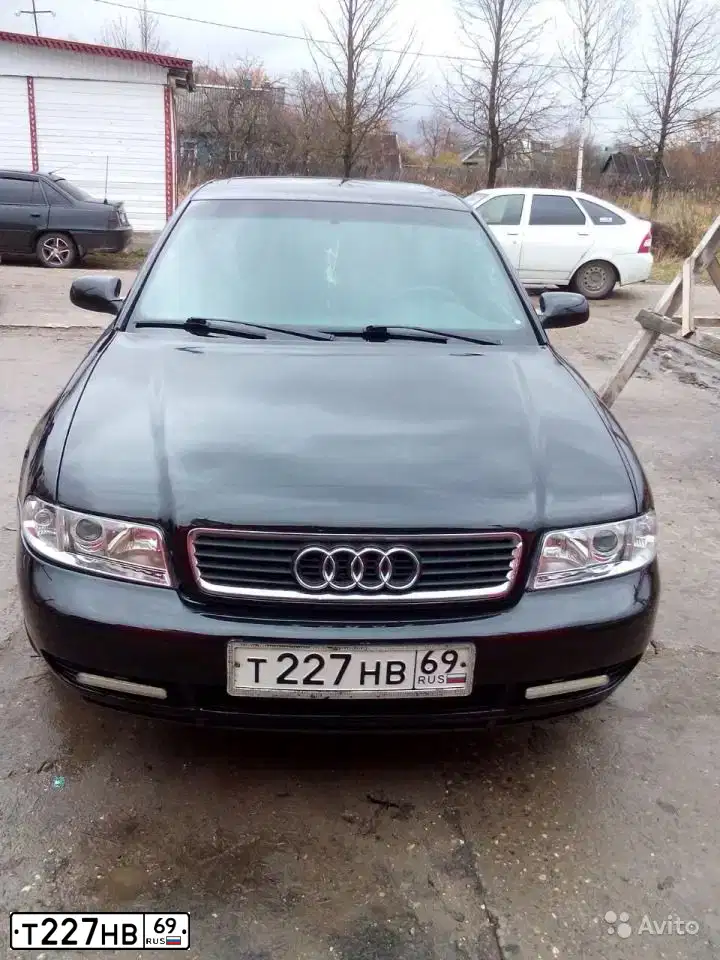 Фото автомобиля AUDI A4, 2001 — госномер Р935НА05. Цвет: ЧЕРНЫЙ