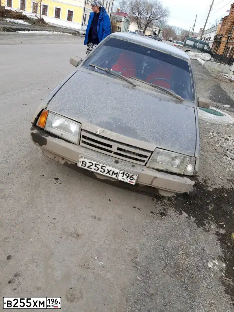Фото автомобиля LADA 2109 SAMARA, 2001 — госномер В255ХМ196. Цвет: СЕРЕБРИСТЫЙ СЕРО-ЗЕЛЕНЫЙ