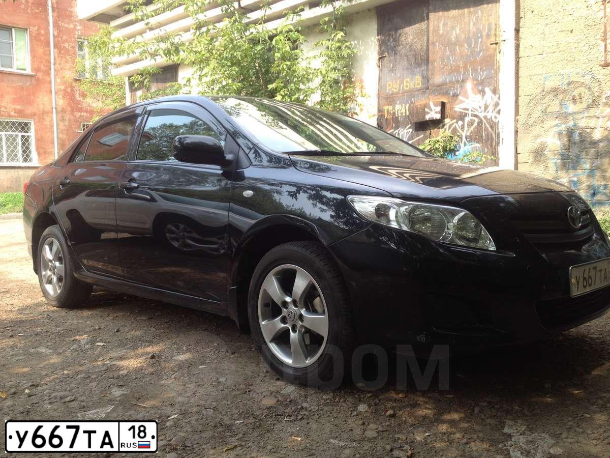 Фото автомобиля SUZUKI SX 4, 2010 — госномер У729МР18. Цвет: ЧЕРНЫЙ