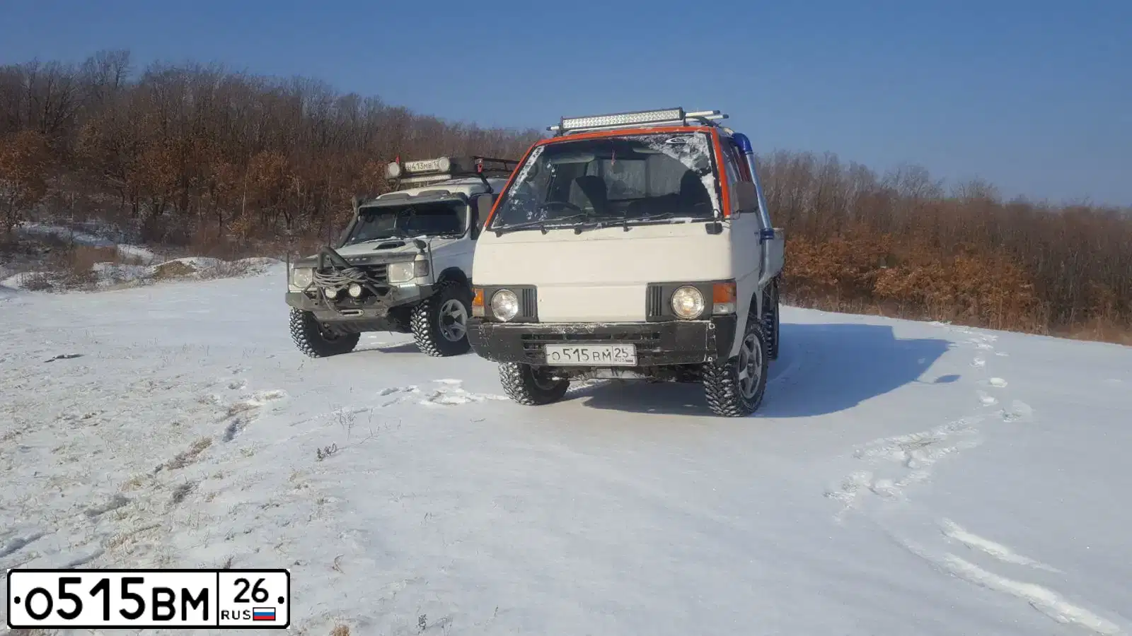 Фото автомобиля LADA 2104, 1997 — госномер О515ВМ26. Цвет: БЕЛЫЙ