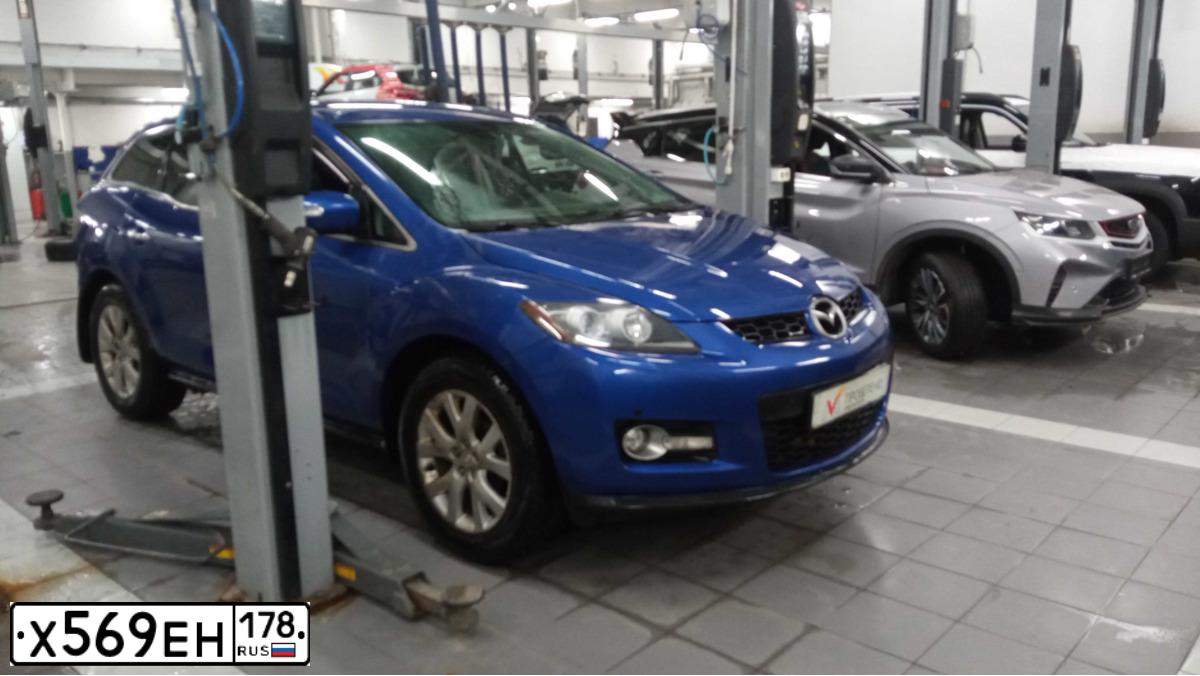 Фото автомобиля MAZDA CX-7, 2008 — госномер Р731ОН32