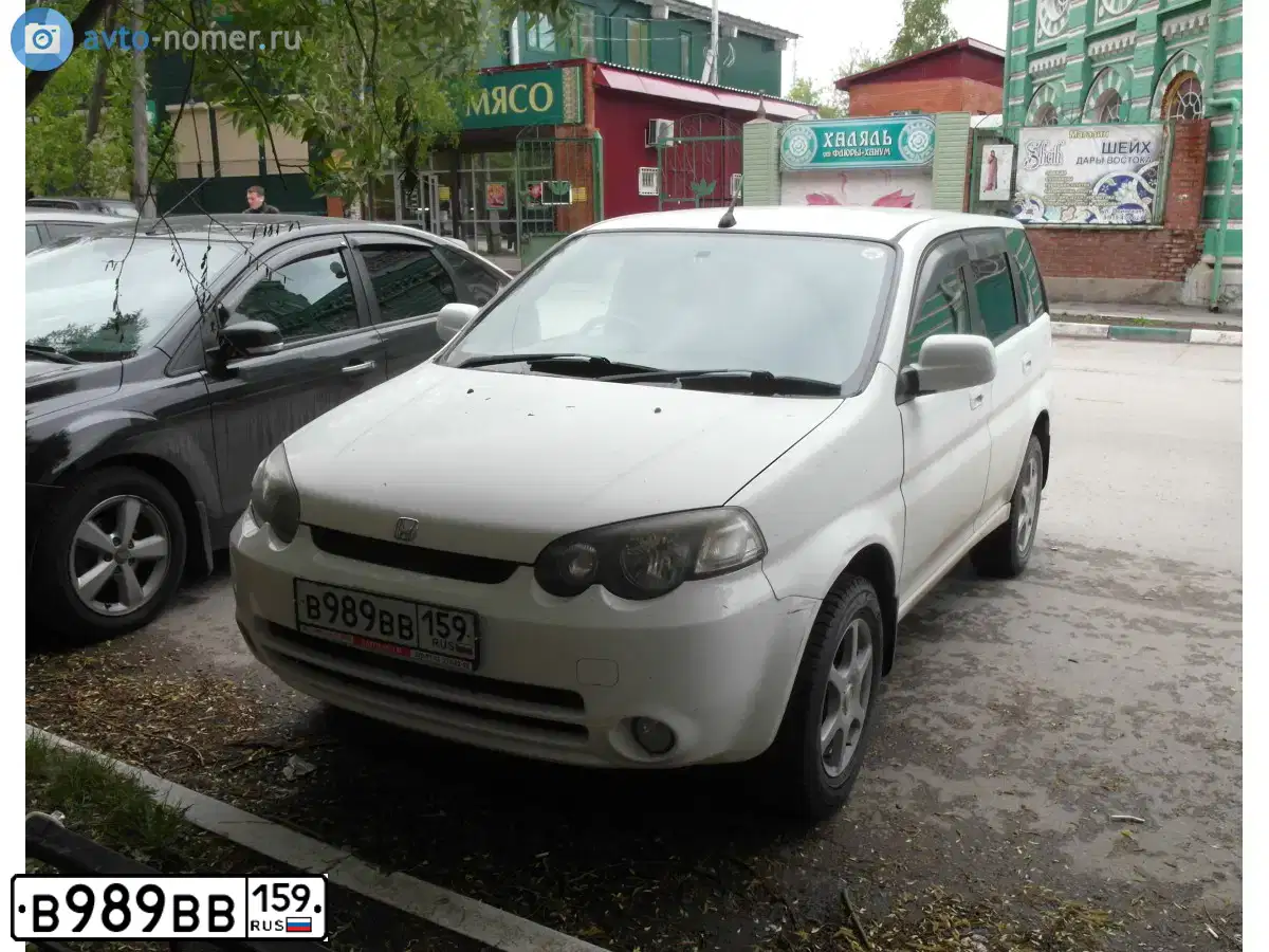 Фото автомобиля ХОНДА HR-V, 2002 — госномер В989ВВ159