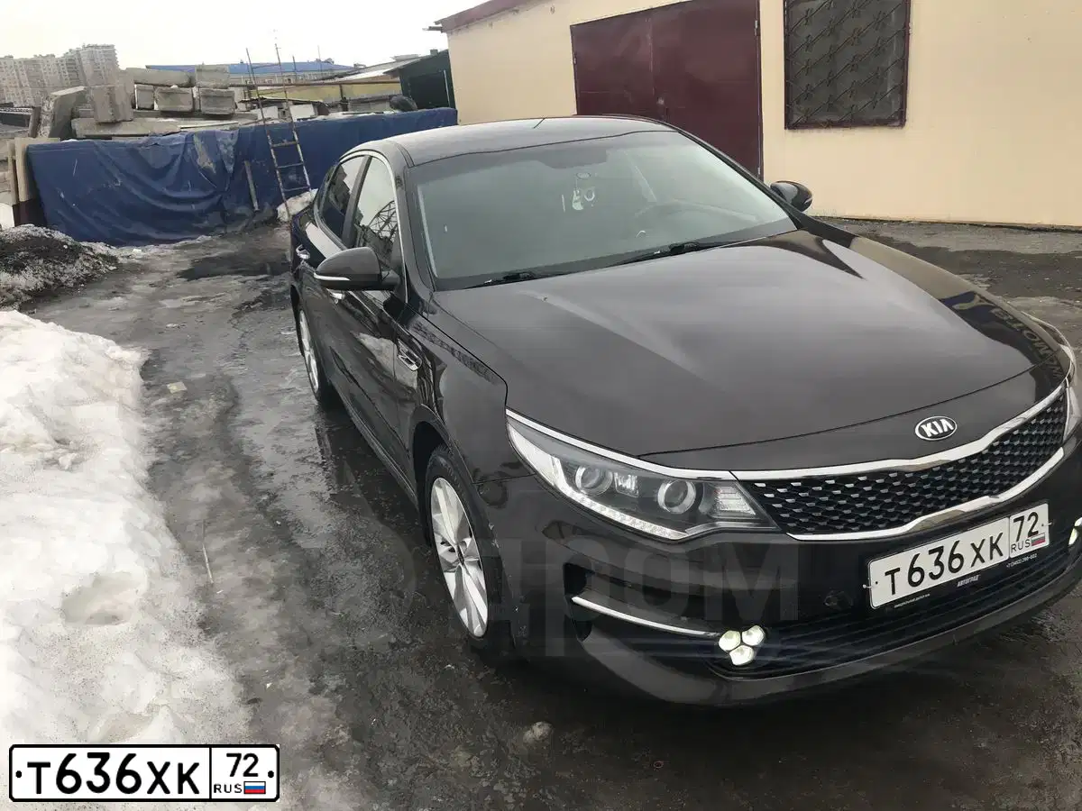 Фото автомобиля KIA OPTIMA, 2017 — госномер Р623РО186