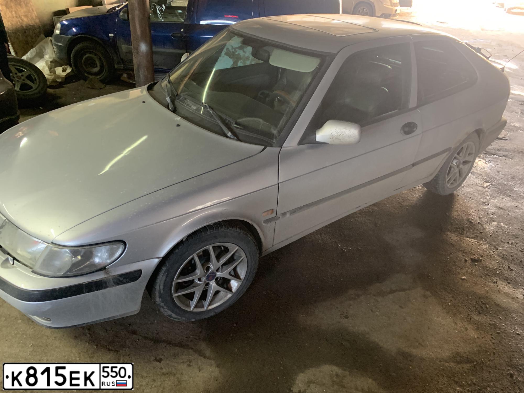 Фото автомобиля SAAB 9-3, 1999 — госномер К815ЕК550. Цвет: СЕРЫЙ СВЕТЛЫЙ