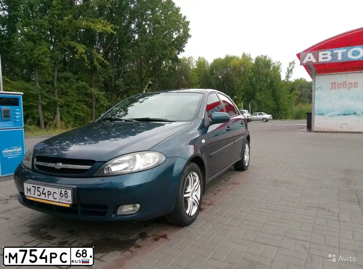 Фото автомобиля CHEVROLET LACETTI, 2008 — госномер А660ВХ136. Цвет: СИНИЙ