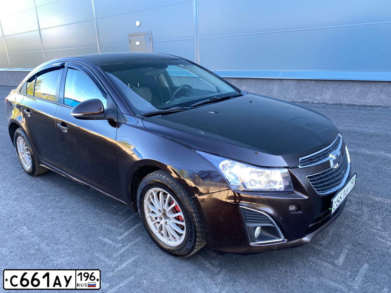Фото автомобиля CHEVROLET CRUZE, 2014 — госномер С661АУ196